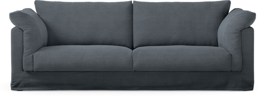 Cherrie - 3-sits soffa med kappa - Blå