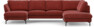 Madison Lux - 2-sits soffa med schäslong vänster och divan höger - Rosa