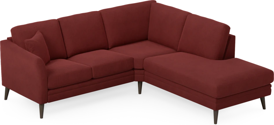 Eden 2-sits soffa med divan | Mio