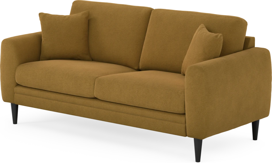 Eden - 2,5-sits soffa - Gul