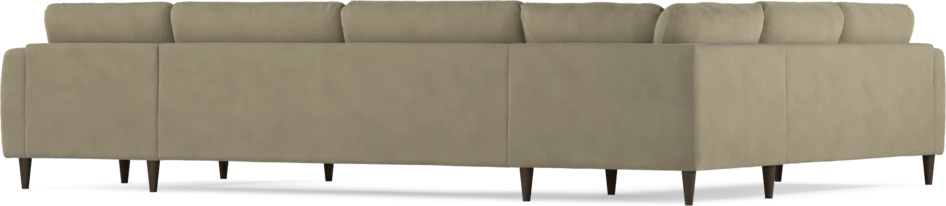 Bridge - Hörnsoffa, 2+3-sits med schäslong höger - Beige