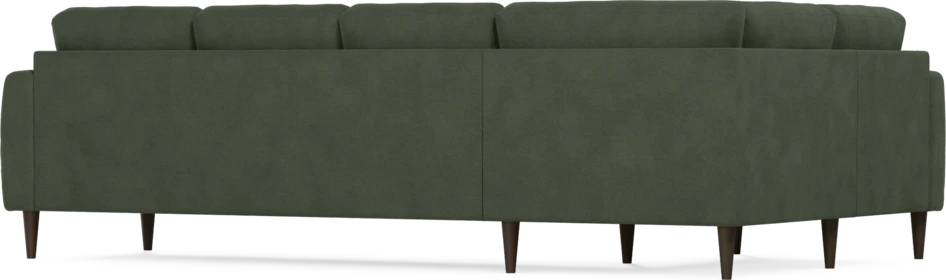 Eden - Hörnsoffa, 1+3-sits - Grön
