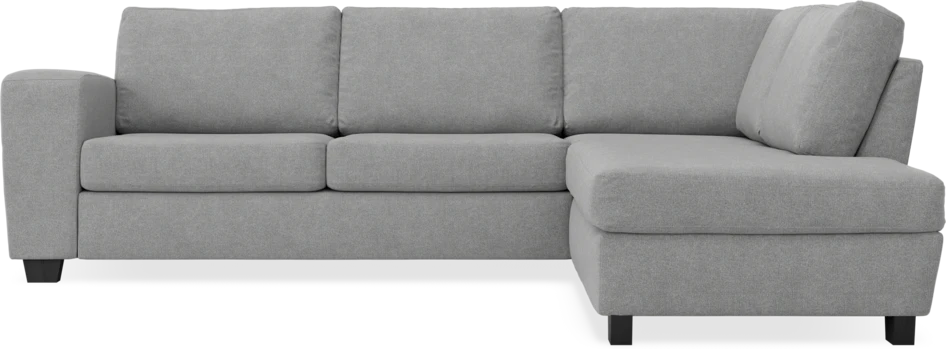 Friday - 2,5-sits soffa med divan höger - Grå