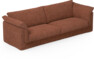 Cherrie - 4-sits soffa med kappa - Orange