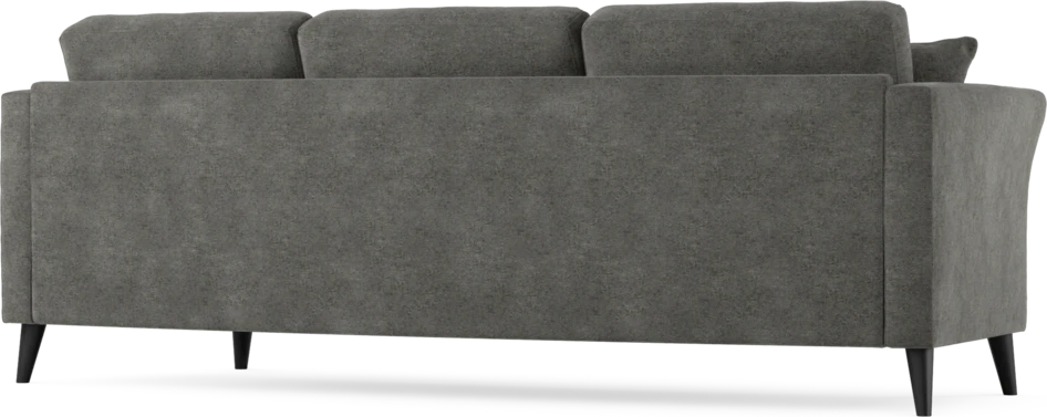 Eden - 3-sits soffa svängd - Grå
