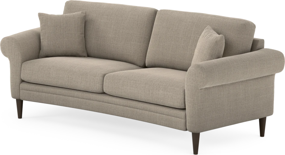 Eden - 2,5-sits soffa svängd - Beige