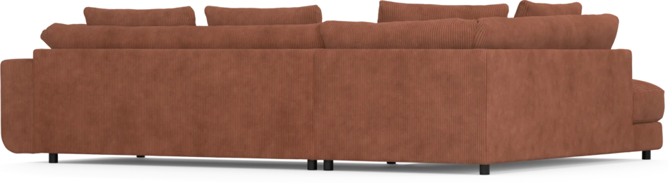 Amie - 3-sits med divan vänster - Orange