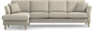 Eden - 3-sits soffa med schäslong - Beige