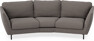 Madison - 3-sits soffa svängd, 70 cm - Brun