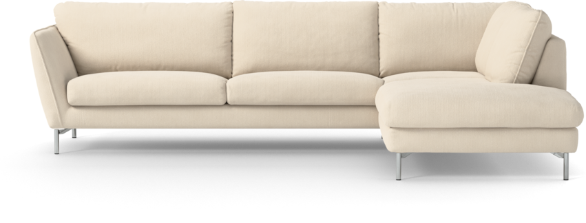 Madison Lux - 3-sits soffa med divan höger - Beige