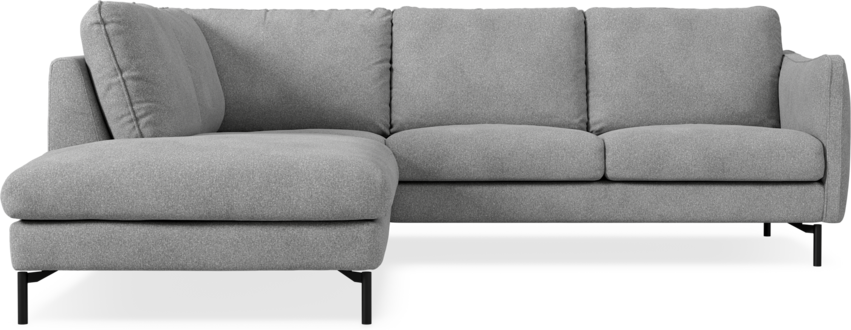 Madison Lux - 2-sits soffa med divan vänster - Vit