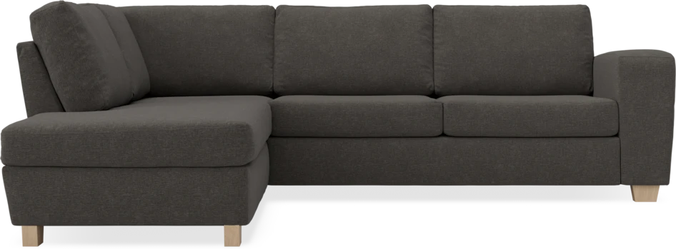 Friday - 2,5-sits soffa med divan vänster - Grå