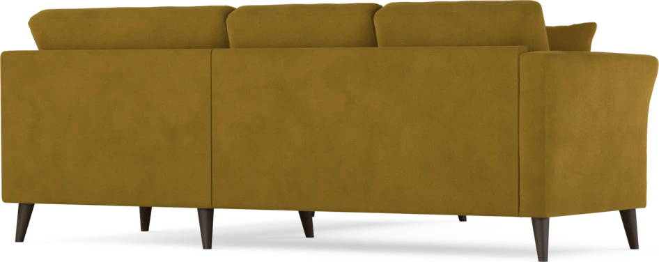 Eden - Hörnsoffa, 2+2-sits - Gul