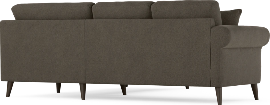 Eden - Hörnsoffa, 2+2-sits - Brun