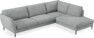 Madison Lux - 3-sits soffa med divan höger - Vit