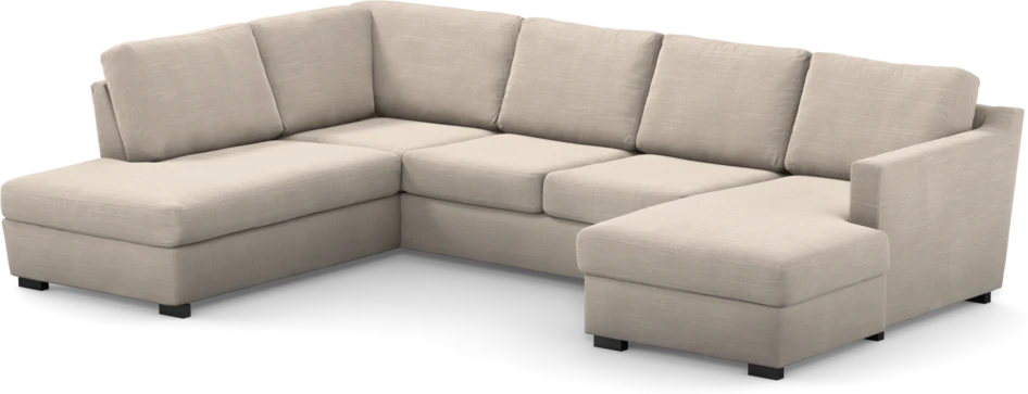 Friday - 3-sits soffa med divan vänster och schäslong höger - Beige