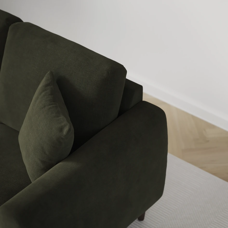 Eden - 2,5-sits soffa - Grön