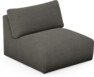 Free - 1,5-sits utan armstöd - Grå