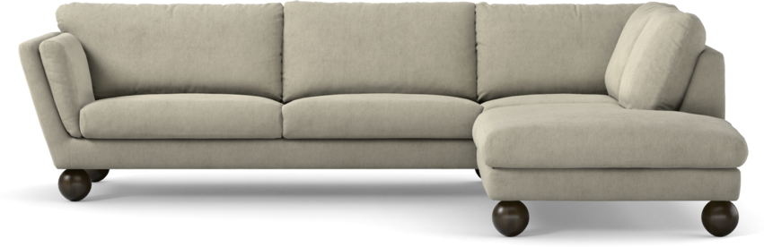 Madison Lux - 3-sits soffa med divan höger - Beige