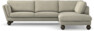 Madison Lux - 3-sits soffa med divan höger - Beige
