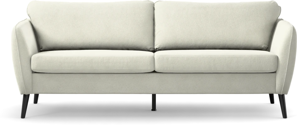 County - 2,5-sits soffa - Vit