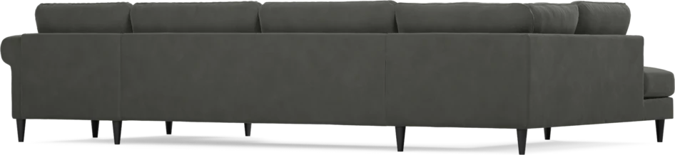 Bridge - 3-sits soffa med divan vänster och schäslong höger - Grå