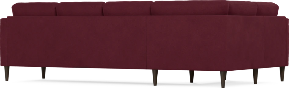 Eden - Hörnsoffa, 1+3-sits - Röd