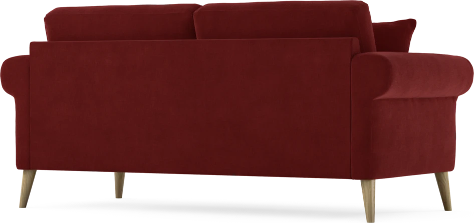Eden - 2,5-sits soffa - Röd