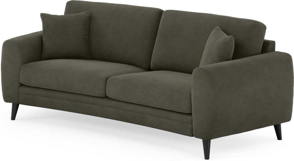 Eden - 2,5-sits soffa svängd - Grå