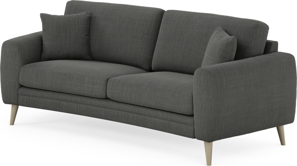 Eden - 2,5-sits soffa svängd - Grå