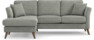Eden - 2-sits soffa med schäslong - Grå