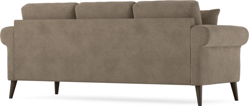 Eden - 3-sits soffa - Brun