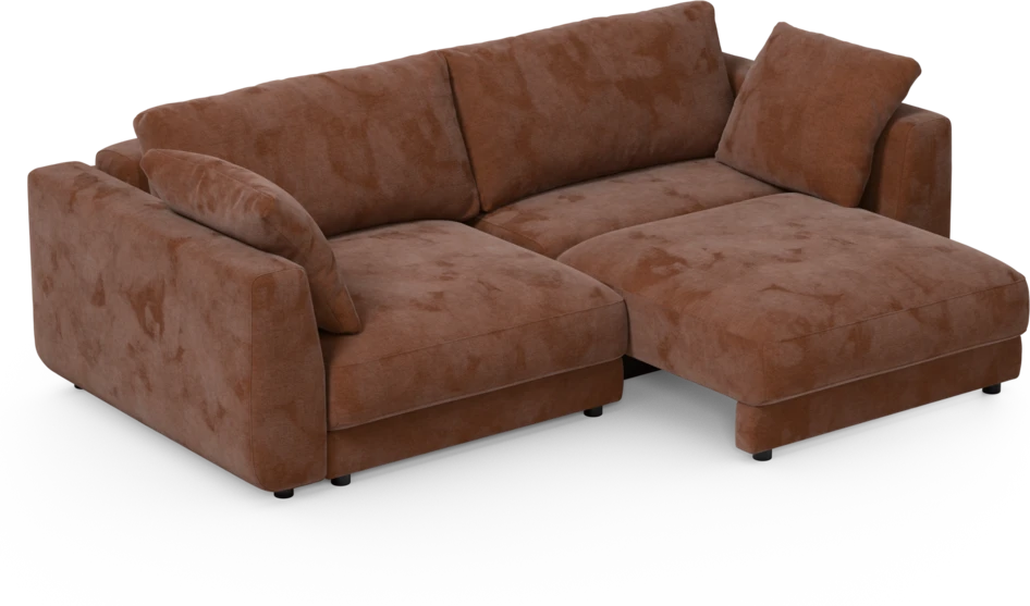 Amie - Bäddsoffa 3-sits - Orange