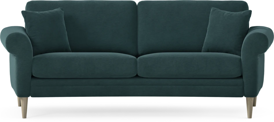 Eden - 2,5-sits soffa svängd - Blå