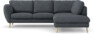 Madison - 2-sits soffa med divan höger - Vit