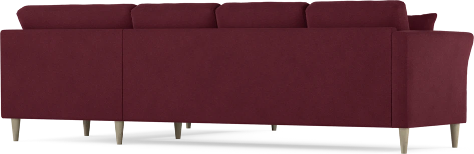 Eden - Hörnsoffa, 3+2-sits - Röd