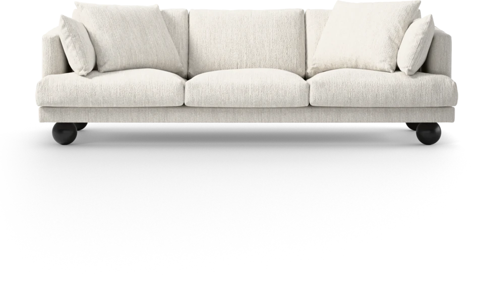 Harper - 4-sits soffa - Vit