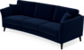 Eden - 3-sits soffa svängd - Blå