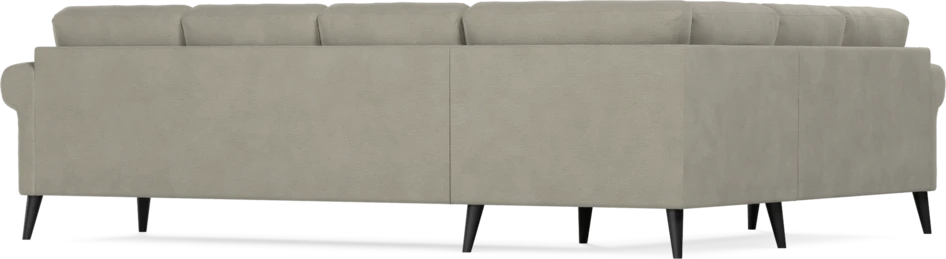 Eden - Hörnsoffa, 2+3-sits - Brun