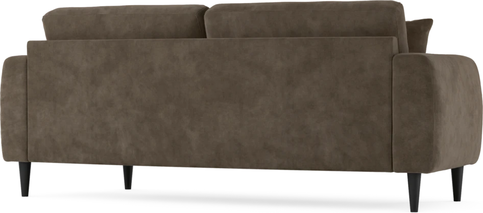 Eden - 2,5-sits soffa svängd - Brun