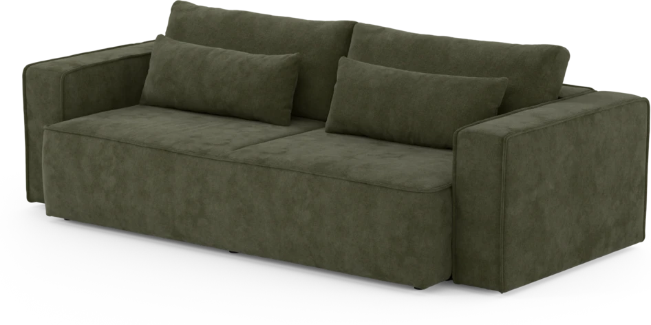 Ide - Bäddsoffa 3-sits - Grön
