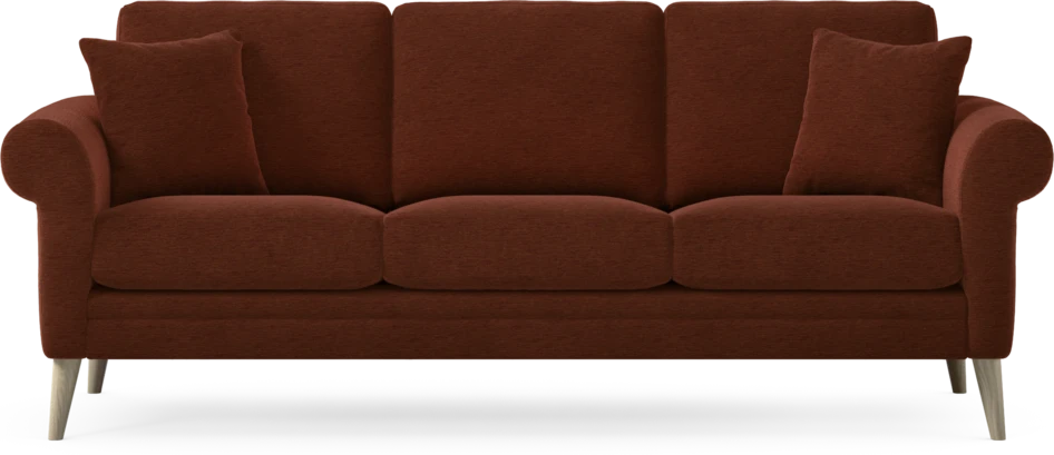 Eden - 3-sits soffa - Orange