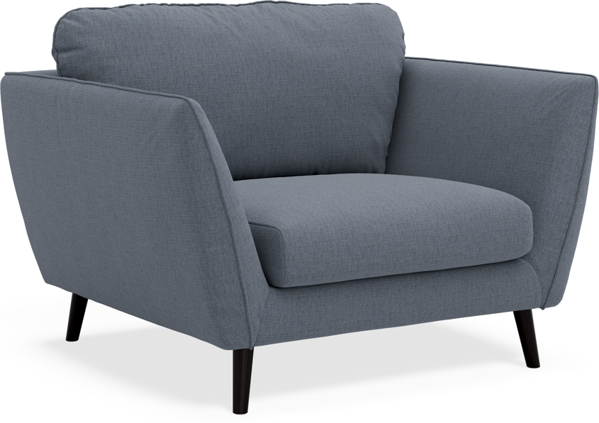 Madison Lux - Fåtölj, 70 cm - Blå