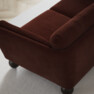 Madison Lux - 2-sits soffa med divan vänster och schäslong höger - Orange