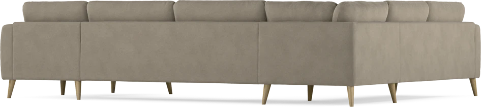 Bridge - Hörnsoffa, 2+3-sits med schäslong höger - Beige