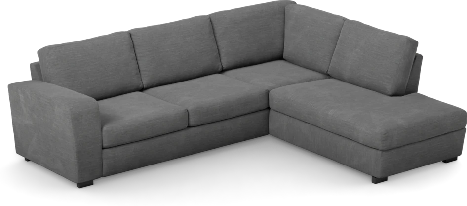 Friday - 2,5-sits soffa med divan höger - Grå