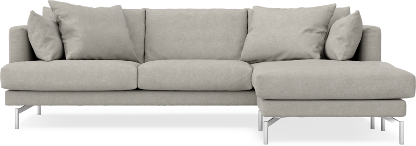 Harper - 4-sits med schäslong höger  - Beige