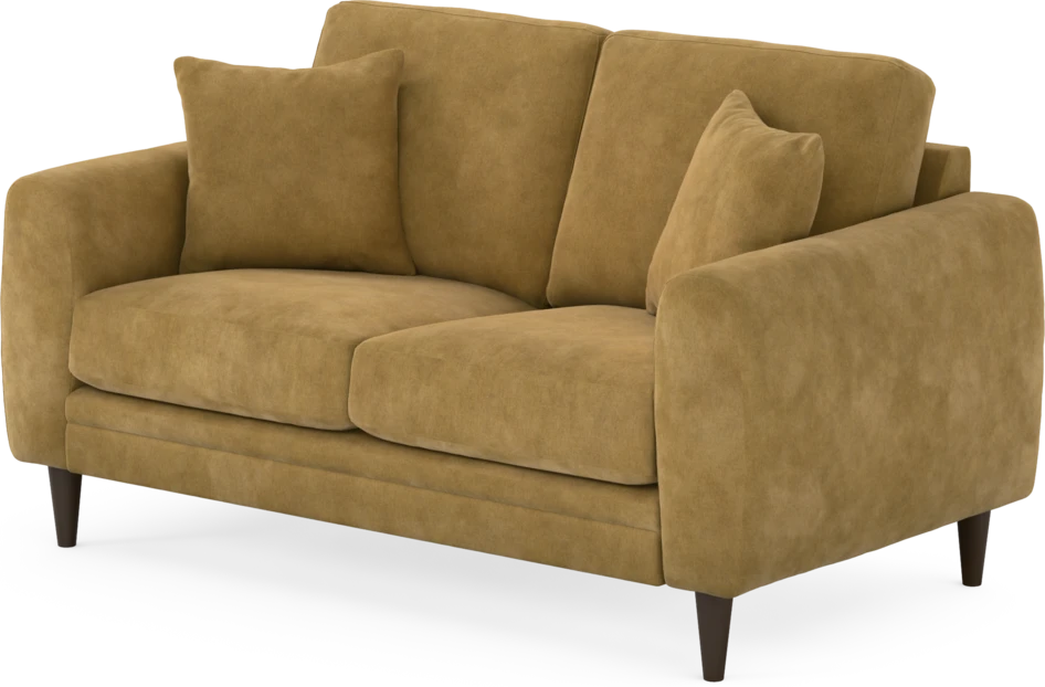 Eden - 2-sits soffa - Gul
