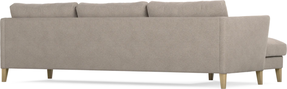 Winston - 3-sits soffa med schäslong, vändbar - Beige