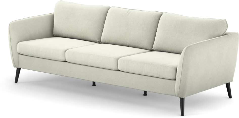 County - 3-sits soffa - Vit